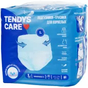 TENDYSCARE Подгузники-трусы для взрослых 6 кап. р.L (100-150см) №10