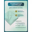 Inseense Клеёнка подкладная с ПВХ покрытием 0,5 х 0,7м бирюзовая без тесьмы Колорит ООО (Россия)