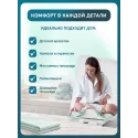 Inseense Клеёнка подкладная с ПВХ покрытием 0,5 х 0,7м бирюзовая без тесьмы Колорит ООО (Россия) - 2
