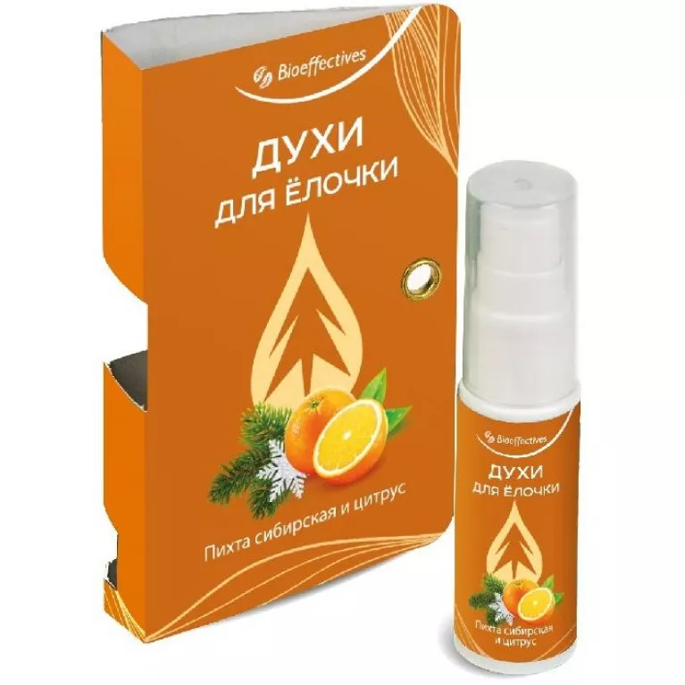 Солагифт Комплекс ароматический пихтовый Духи для ёлочки Пихта сибирская и цитрус 10мл
