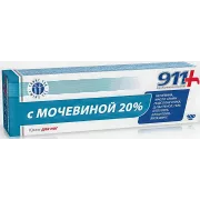 911 Крем для ног с мочевиной 20% 100 мл