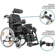 Инвалидная коляска Ortonica Comfort 600 (Ортоника)