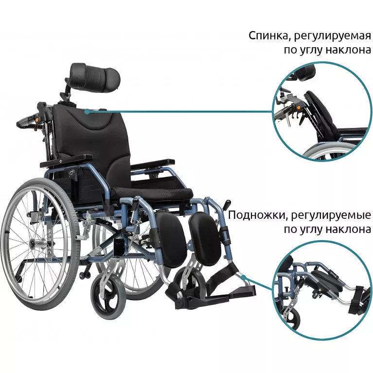Инвалидная коляска Ortonica Comfort 500 (Ортоника)