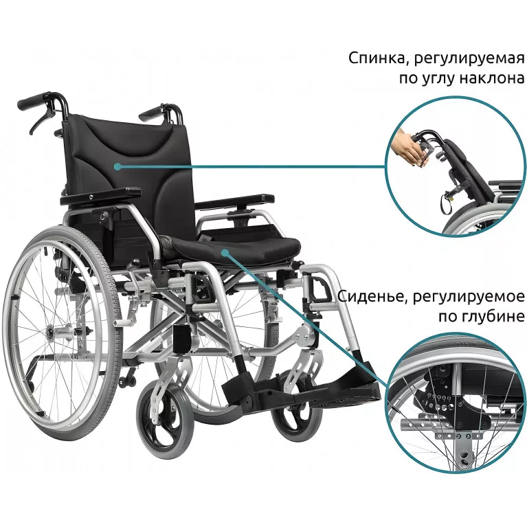 Инвалидная коляска Ortonica Recline 500 (Ортоника)